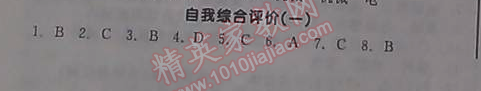 2014年全品学练考九年级物理全一册北师大版 自我综合评价