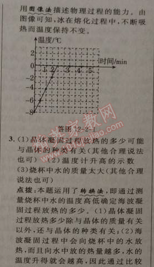 2014年綜合應(yīng)用創(chuàng)新題典中點(diǎn)九年級(jí)物理上冊(cè)滬科版 2