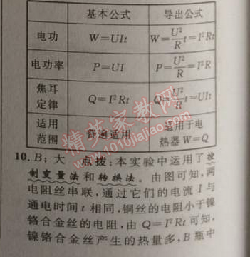 2014年綜合應(yīng)用創(chuàng)新題典中點(diǎn)九年級(jí)物理上冊(cè)滬科版 4