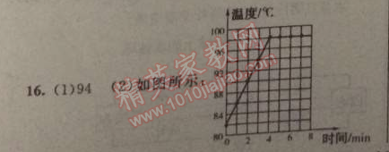 2014年黄冈金牌之路练闯考八年级物理上册教科版 2