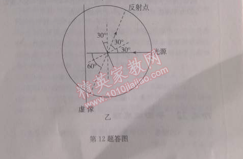 2014年啟東中學(xué)作業(yè)本八年級(jí)物理上冊(cè)人教版 作業(yè)21