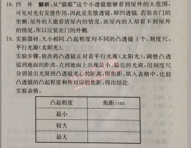 2014年1加1輕巧奪冠優(yōu)化訓練八年級物理上冊人教版銀版 第一節(jié)