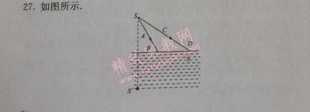 2014年1加1輕巧奪冠優(yōu)化訓(xùn)練八年級(jí)物理上冊(cè)人教版銀版 第一學(xué)期期末測(cè)試