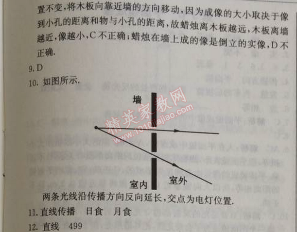 2014年1加1輕巧奪冠優(yōu)化訓(xùn)練八年級物理上冊人教版銀版 第1節(jié)