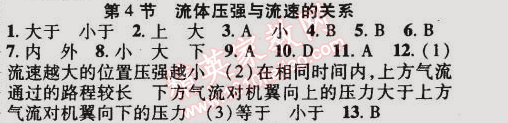 2015年金榜行動(dòng)八年級(jí)物理下冊(cè)人教版 第4節(jié)