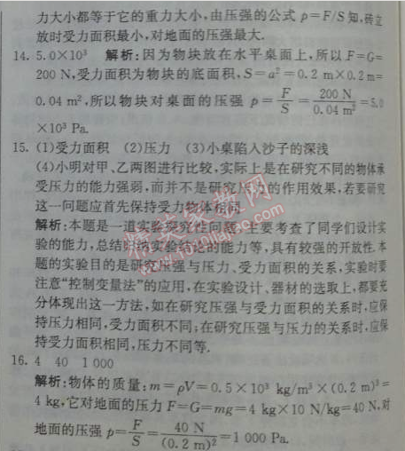 2014年1加1輕巧奪冠優(yōu)化訓(xùn)練八年級(jí)物理下冊人教版銀版 第1節(jié)