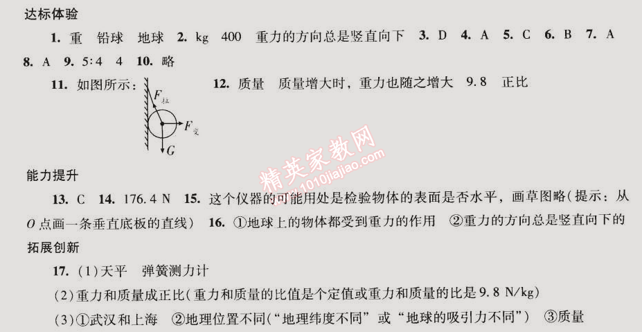 2015年新課程學(xué)習(xí)輔導(dǎo)八年級物理下冊人教版 第3節(jié)