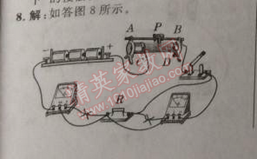 2014年綜合應用創(chuàng)新題典中點九年級物理上冊人教版 期末復習專項卷