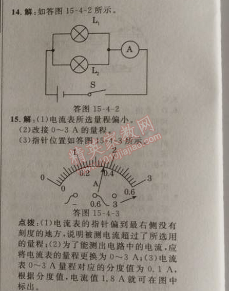 2014年綜合應(yīng)用創(chuàng)新題典中點九年級物理上冊人教版 4