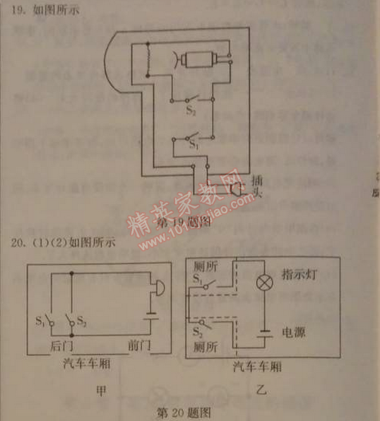 2014年1加1轻巧夺冠优化训练九年级物理上册人教版银版 综合检测题