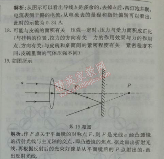 2014年1加1輕巧奪冠優(yōu)化訓(xùn)練九年級物理下冊人教版銀版 綜合模擬題2