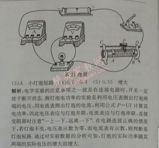 2014年1加1輕巧奪冠優(yōu)化訓(xùn)練九年級物理下冊人教版銀版 綜合模擬題4