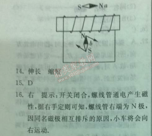 2014年實(shí)驗(yàn)班提優(yōu)訓(xùn)練九年級(jí)物理下冊(cè)人教版 2