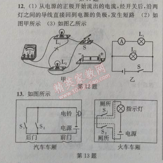 2014年通城學(xué)典課時(shí)作業(yè)本九年級(jí)物理全一冊(cè)人教版 7