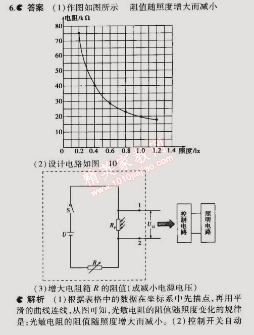 2014年5年中考3年模擬初中物理九年級(jí)全一冊(cè)蘇科版 第四節(jié)