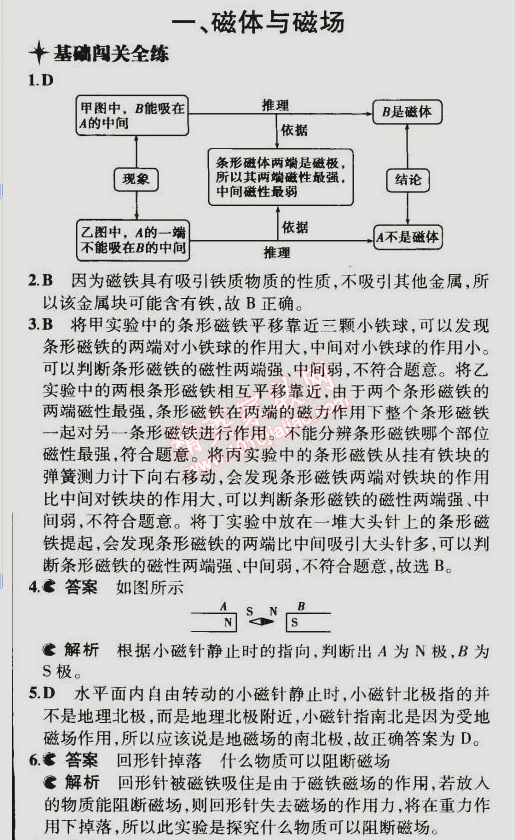 2014年5年中考3年模擬初中物理九年級(jí)全一冊(cè)蘇科版 第一節(jié)