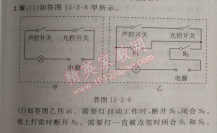 2014年綜合應(yīng)用創(chuàng)新題典中點(diǎn)九年級(jí)物理上冊(cè)滬粵版 第2課時(shí)