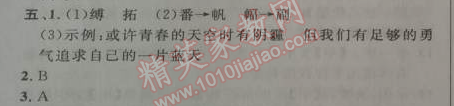 2014年綜合應(yīng)用創(chuàng)新題典中點(diǎn)七年級(jí)語(yǔ)文下冊(cè)人教版 期末復(fù)習(xí)專項(xiàng)訓(xùn)練