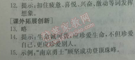 2014年實(shí)驗(yàn)班提優(yōu)訓(xùn)練七年級(jí)語(yǔ)文下冊(cè)人教版 23　登上地球之巔 （郭超人）