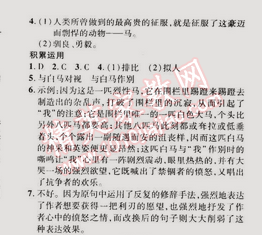 2015年一線課堂導(dǎo)學(xué)案七年級(jí)語文下冊(cè)人教版 29