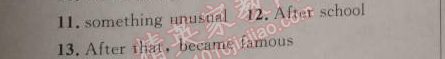 2014年新課改課堂作業(yè)八年級英語上冊北師課改版 28