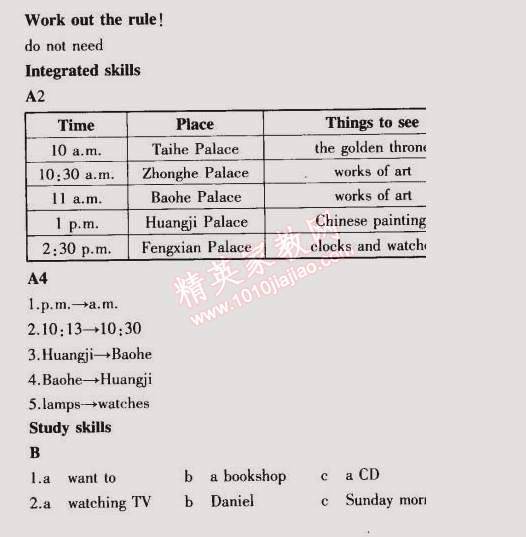 課本七年級(jí)英語(yǔ)下冊(cè)譯林版 3單元