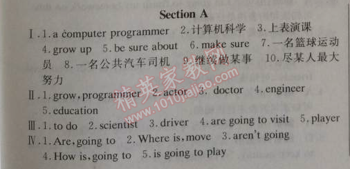 2014年1加1轻巧夺冠优化训练八年级英语上册人教版银版 1