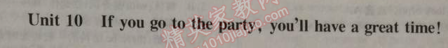 2014年1加1轻巧夺冠优化训练八年级英语上册人教版银版 10单元