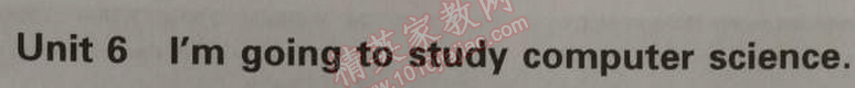 課本八年級英語上冊人教版 6單元