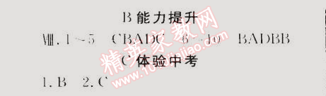 2015年同步轻松练习八年级英语下册人教版 第二课时