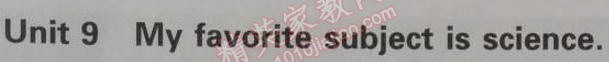 課本人教版七年級(jí)英語(yǔ)上冊(cè) 9單元