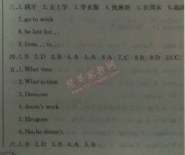 2014年啟東中學(xué)作業(yè)本七年級英語下冊人教版 Why do you like koalas?