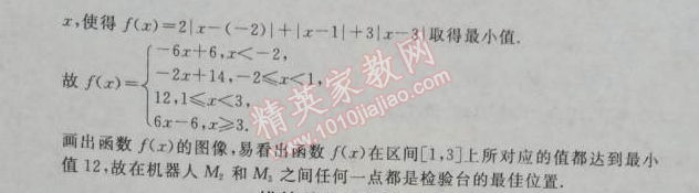 2014年全品學練考測評卷高中數(shù)學必修1人教A版 特色專題訓練