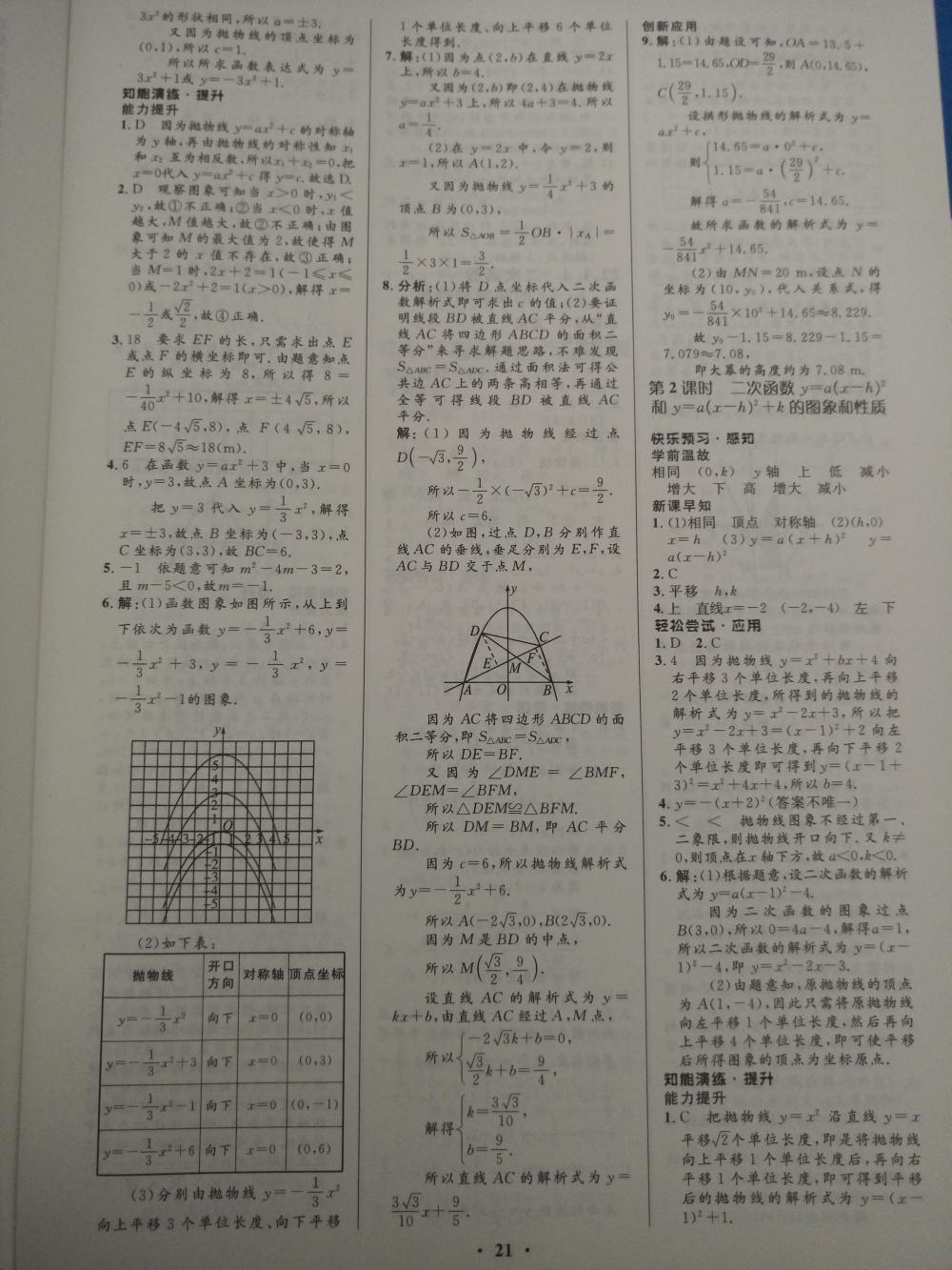 2015初中同步測控優(yōu)化設(shè)計九年級數(shù)學(xué)上冊人教版 第7頁