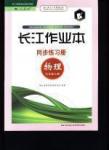 2016長江作業(yè)本同步練習冊九年級物理上冊