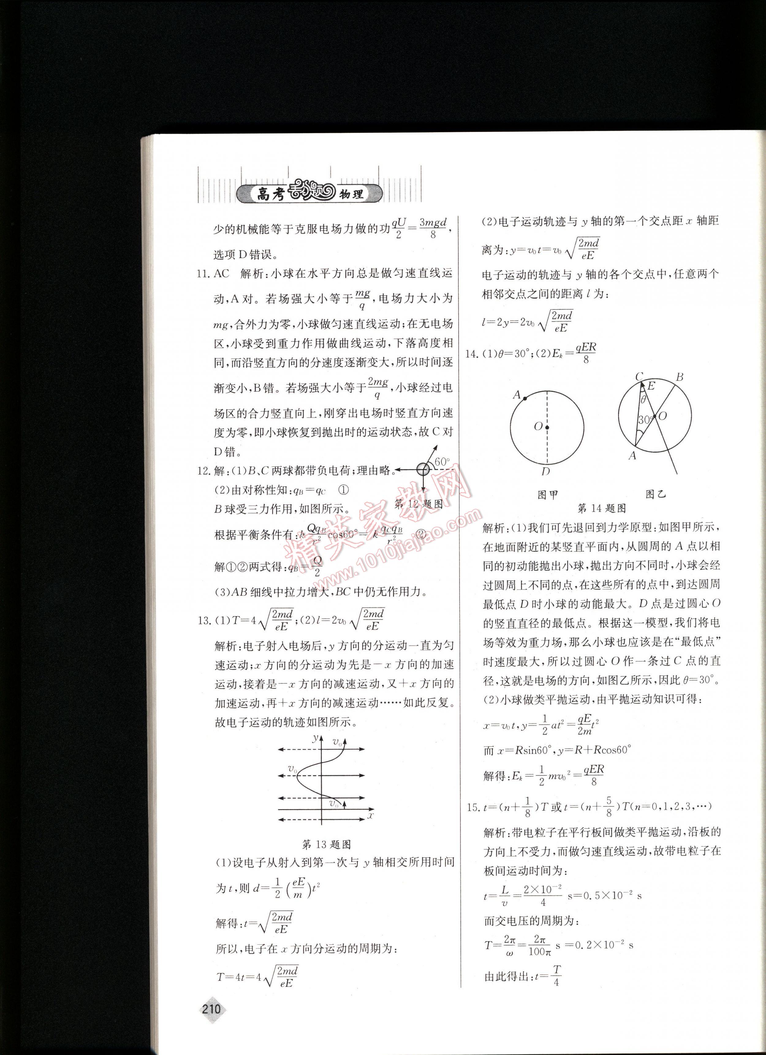 2016高考丢分题物理 第210页