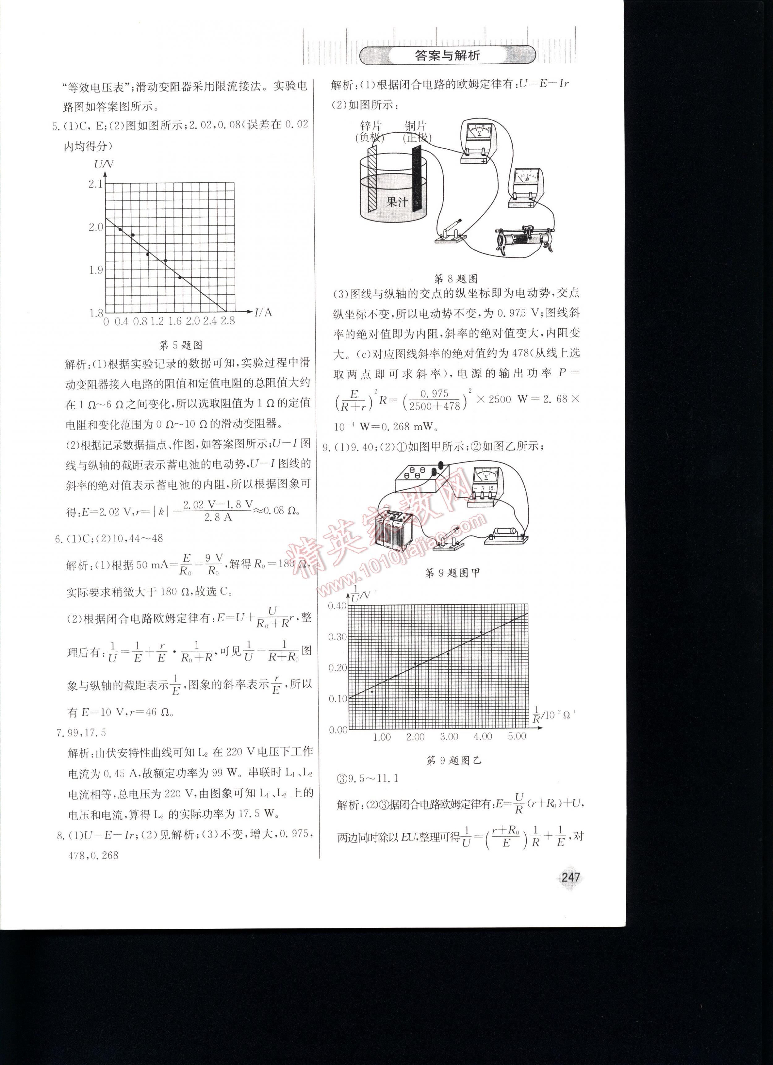 2016高考丢分题物理 第247页