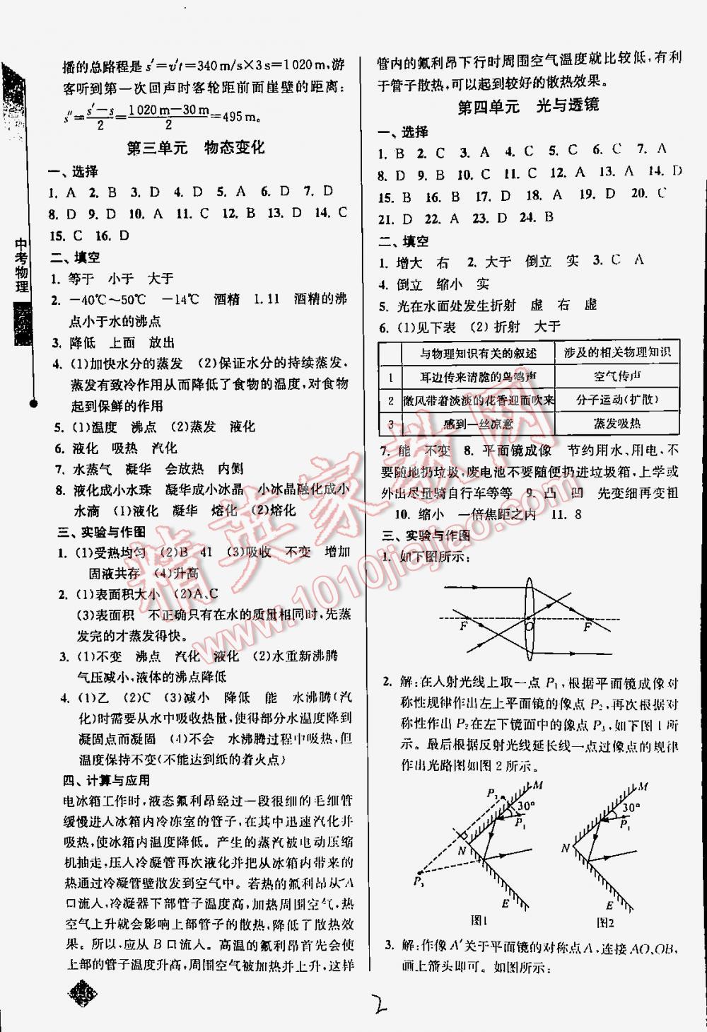 2016年丟分題中考物理修訂版 第2頁