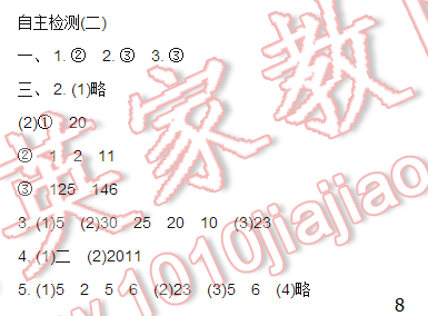 2016伴你学五年级数学上册苏教版/SJ 第8页