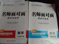 2019年名師面對(duì)面同步作業(yè)本七年級(jí)數(shù)學(xué)下冊(cè)浙教版