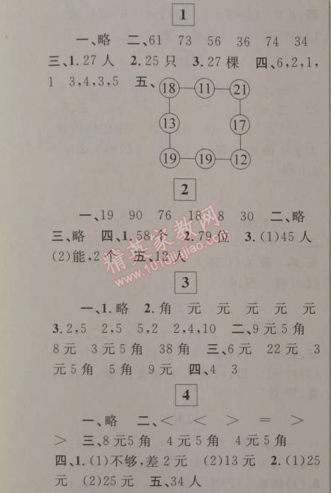 2015年藍(lán)天教育寒假優(yōu)化學(xué)習(xí)二年級(jí)數(shù)學(xué)北師大版 0