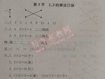 2014年1加1輕巧奪冠優(yōu)化訓(xùn)練二年級(jí)數(shù)學(xué)上冊(cè)人教版銀版 3
