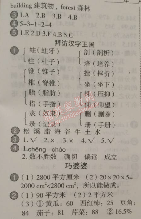 2015年小學(xué)生聰明屋寒暑假作業(yè)系列叢書寒假作業(yè)五年級語文數(shù)學(xué)英語科學(xué)合訂本溫州專用 0