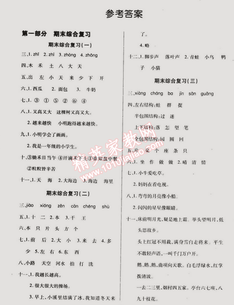 2015年快樂(lè)假期銜接優(yōu)化訓(xùn)練一年級(jí)語(yǔ)文 0