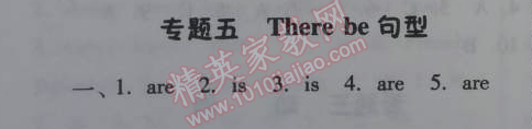 2014年暑假总动员五年级英语江苏国标版宁夏人民教育出版社 专题5