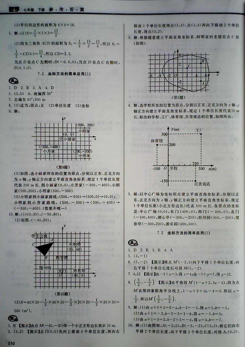 2018年學(xué)習(xí)質(zhì)量監(jiān)測七年級數(shù)學(xué)下冊人教版 第10頁