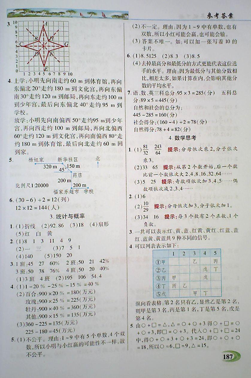 2018年引探练创英才教程六年级数学下册人教版 第12页