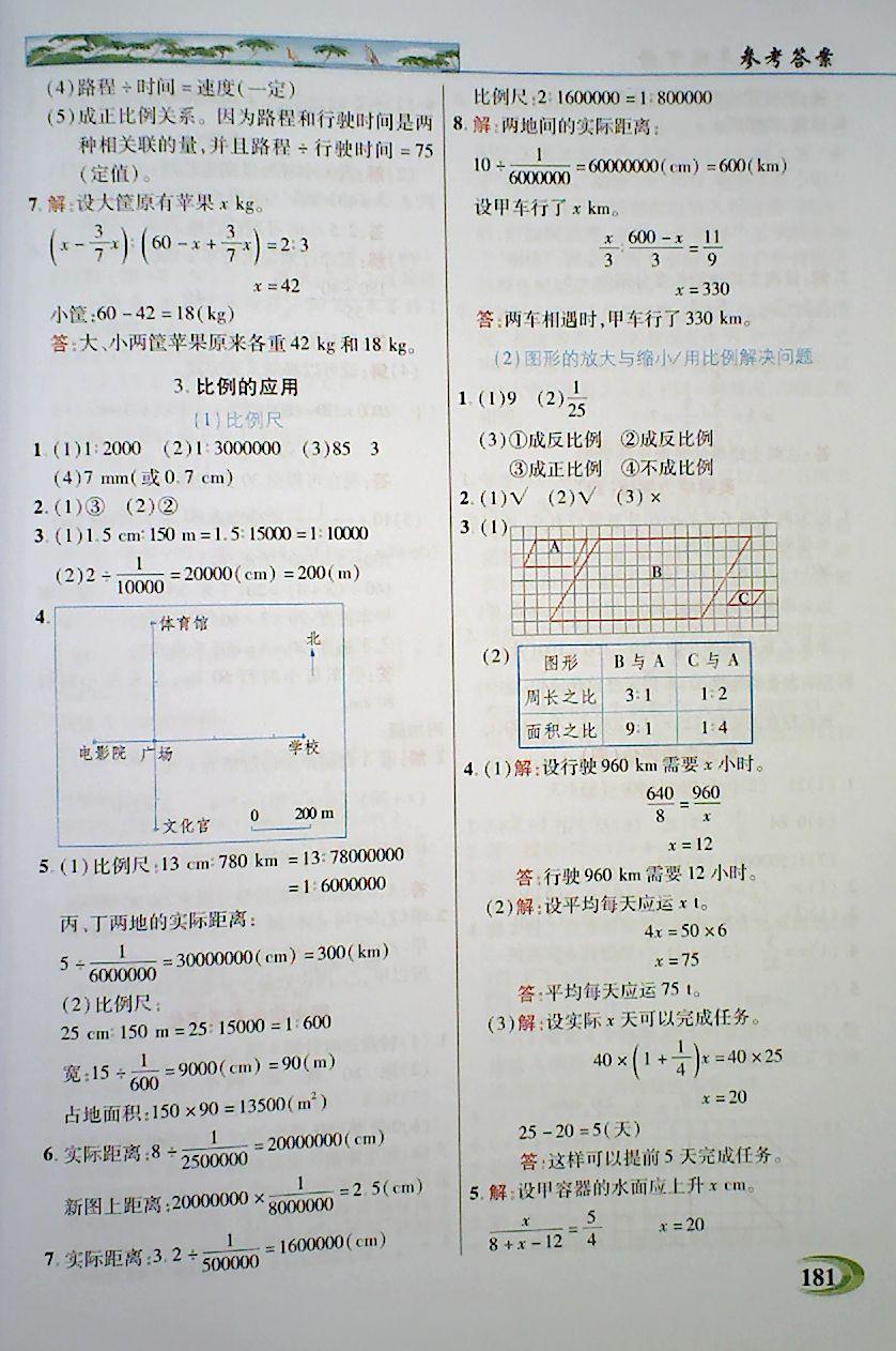 2018年引探練創(chuàng)英才教程六年級數(shù)學(xué)下冊人教版 第6頁