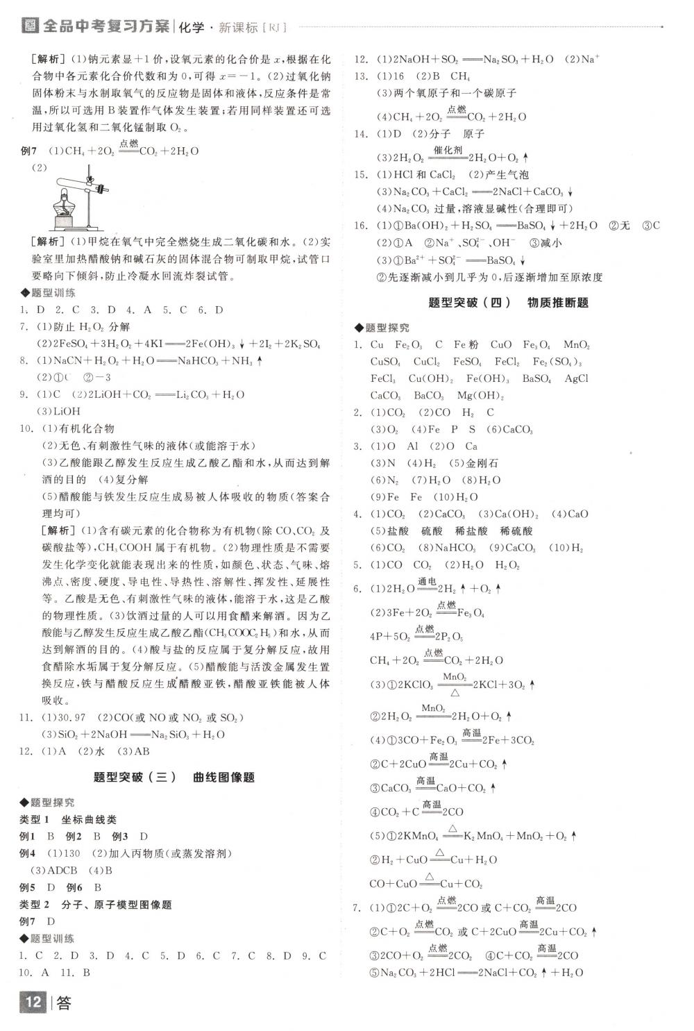 2018年全品中考复习方案九年级化学下册人教版 第12页