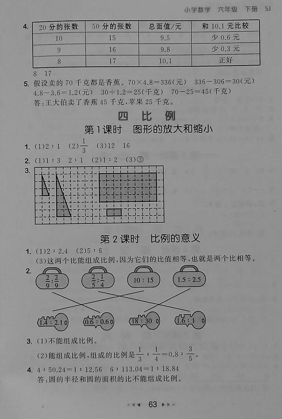 2018年53隨堂測小學數(shù)學六年級下冊蘇教版 第5頁